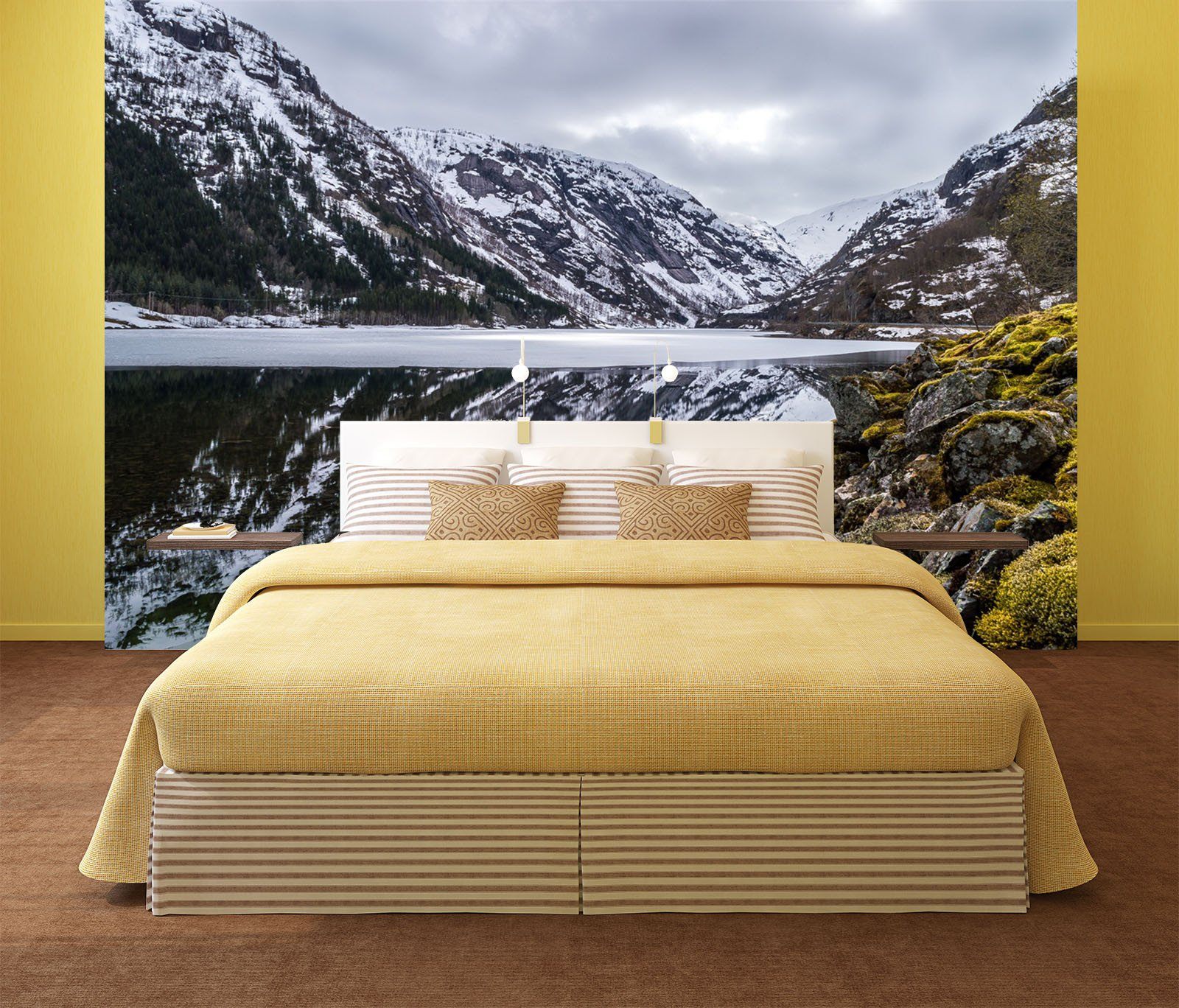 3D Snow Cold Hill 619 Wallpaper AJ Wallpaper