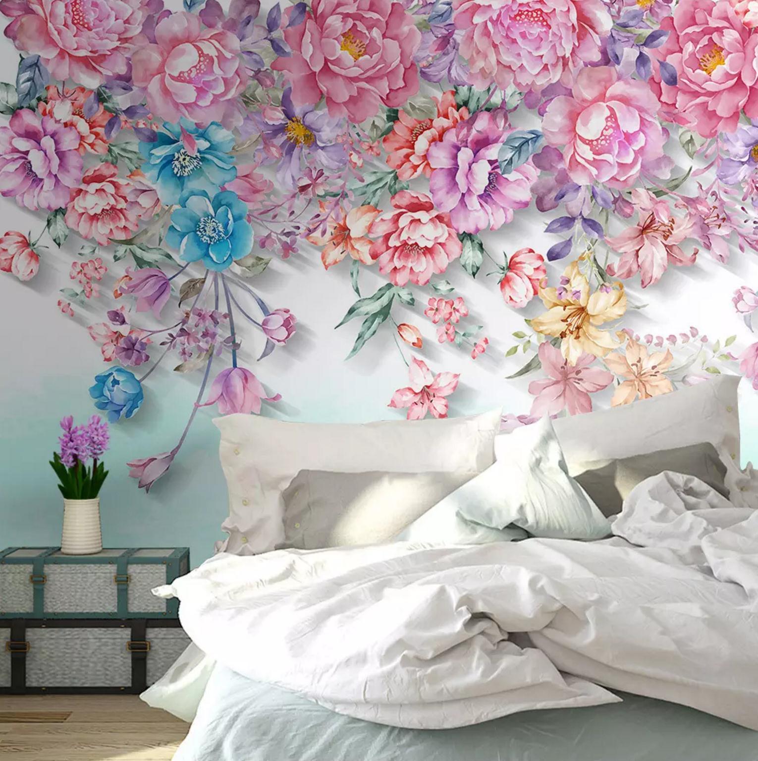 3D Fragrant Flower 383 Wallpaper AJ Wallpaper