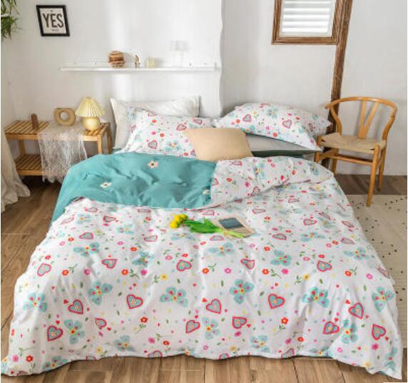 3D Heart Pattern 30311 Bed Pillowcases Quilt