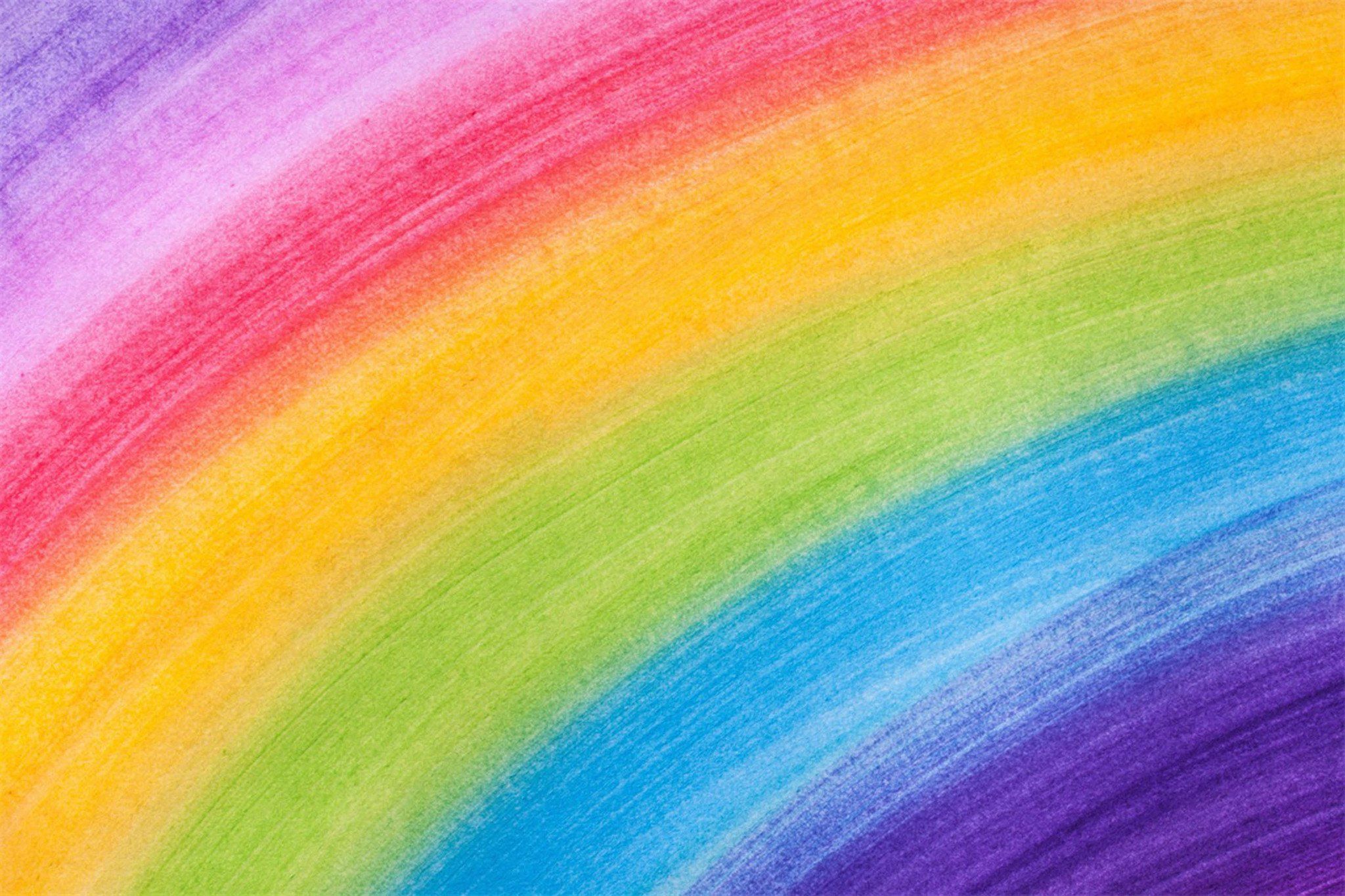 Rainbow Painting Wallpaper AJ Wallpaper