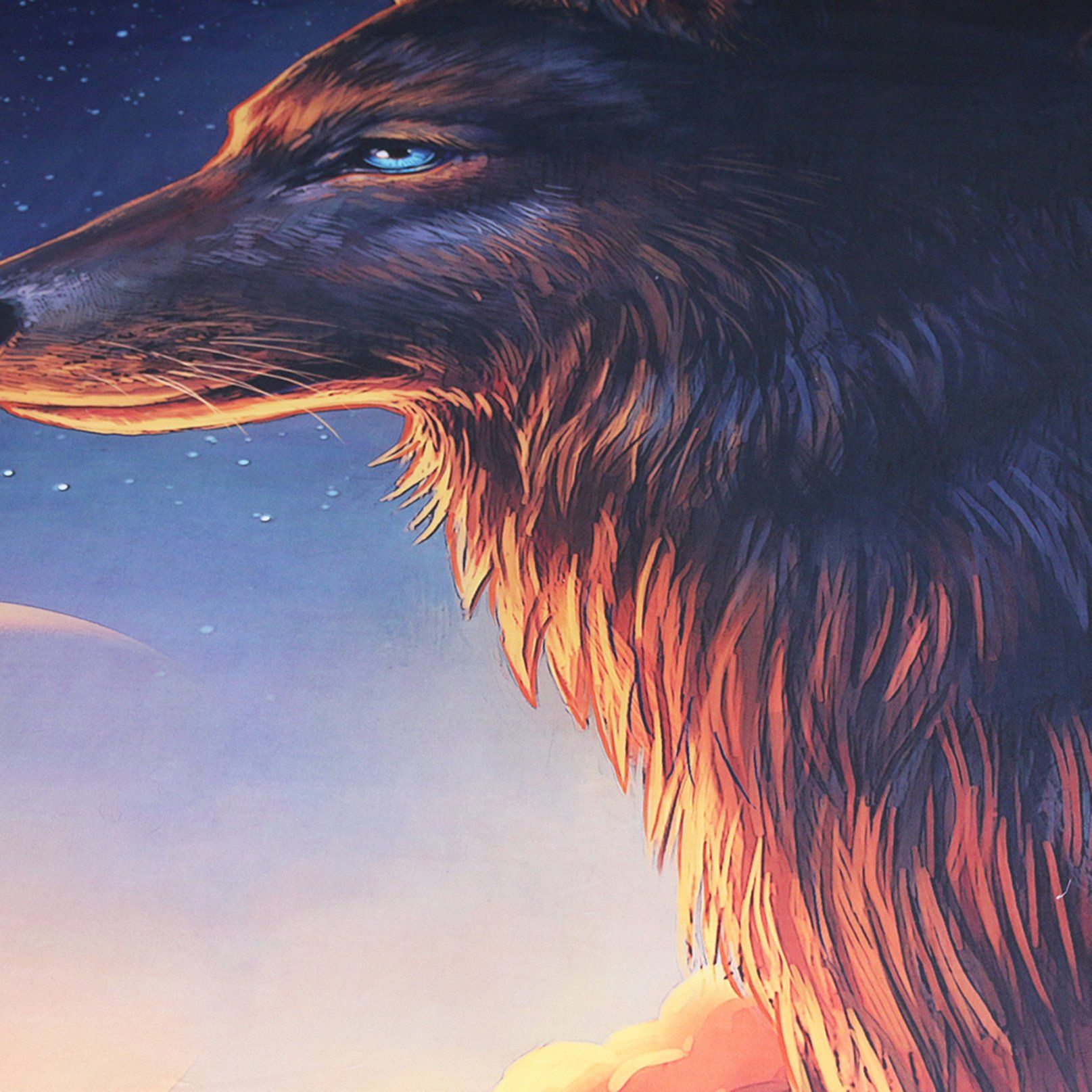 3D Night Wolf 218 Bed Pillowcases Quilt Wallpaper AJ Wallpaper