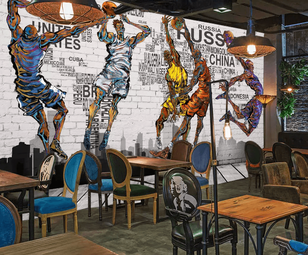 3D Cartoon Basketball 86 Wallpaper AJ Wallpaper 2