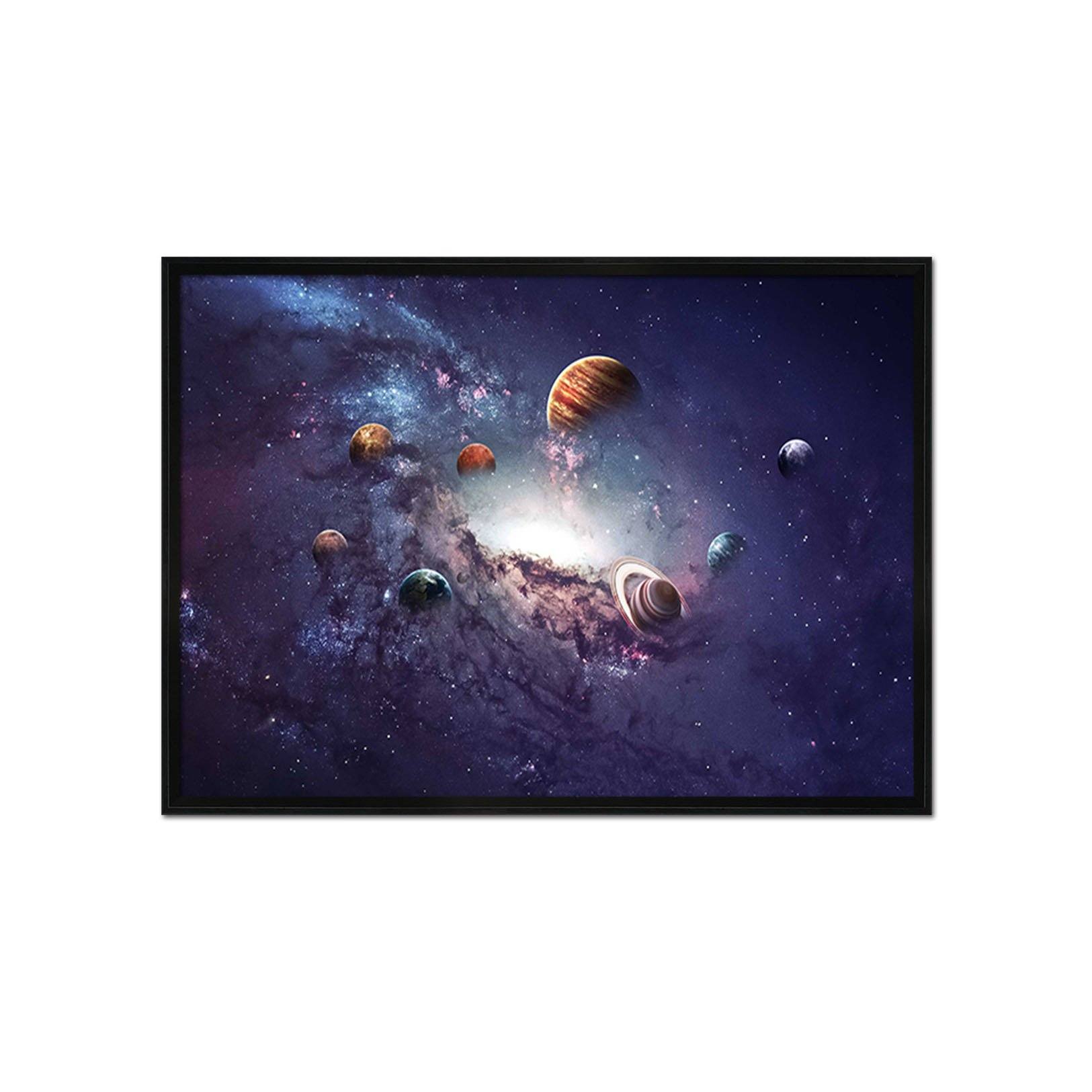 3D Shining Stars 098 Fake Framed Print Painting Wallpaper AJ Creativity Home