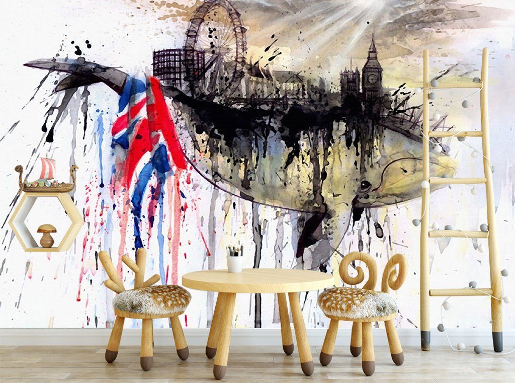 3D Painted Ship 161 Wall Murals Wallpaper AJ Wallpaper 2