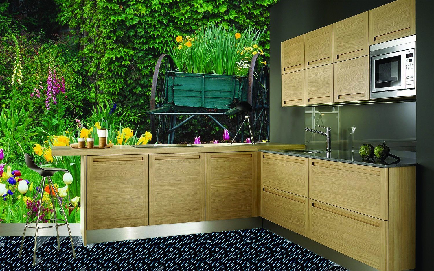 Beautiful Garden Wallpaper AJ Wallpaper