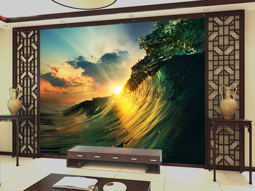 Dazzling Surf Wallpaper AJ Wallpaper