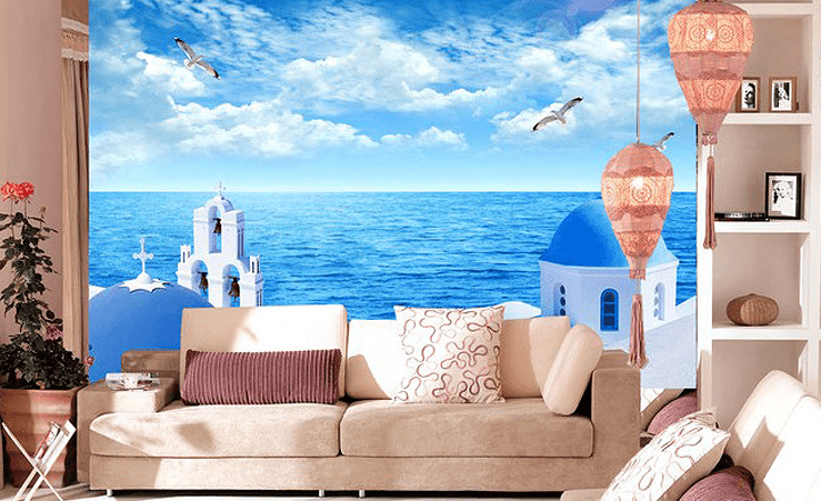 Seaside Castles 1 Wallpaper AJ Wallpaper