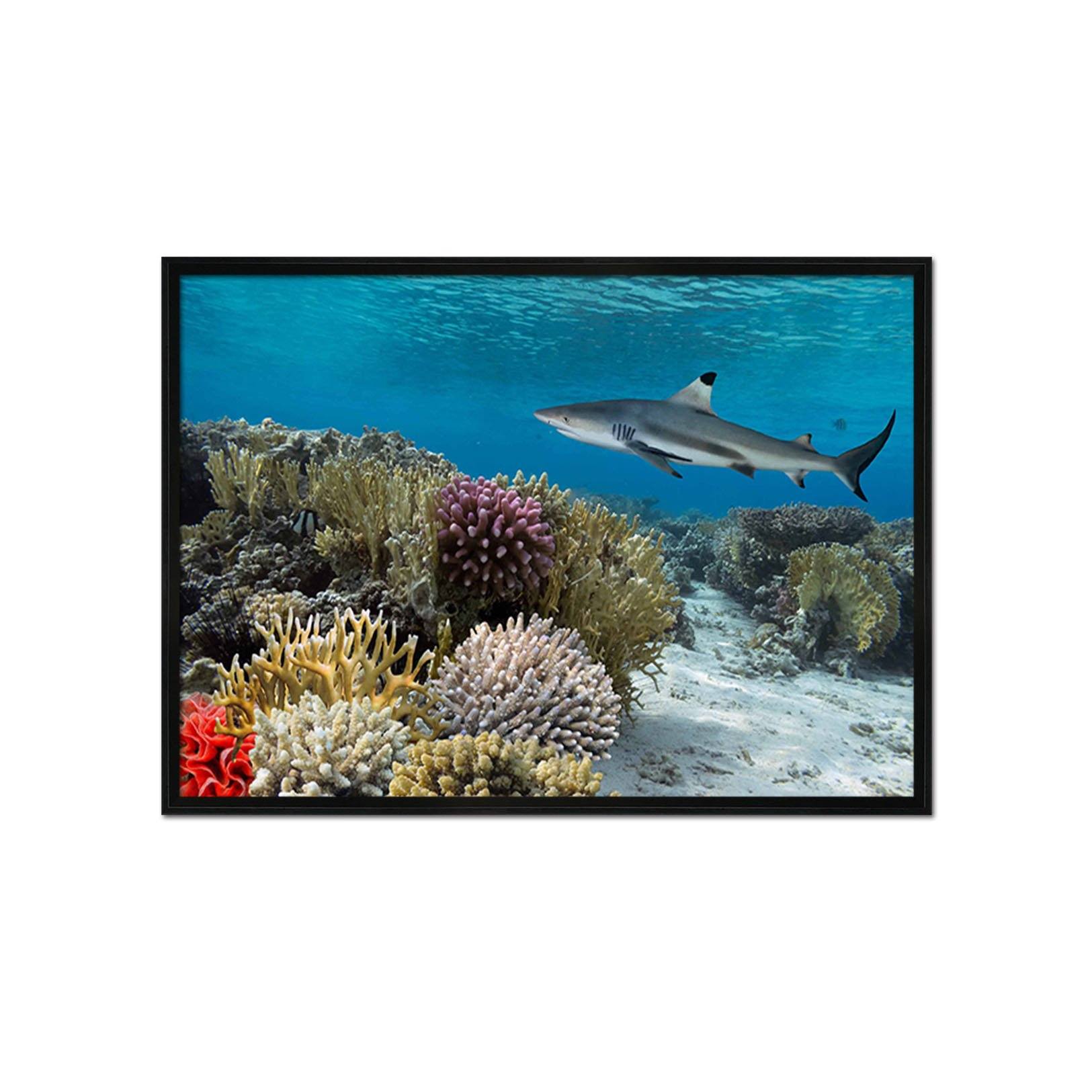 3D Submarine Coral 163 Fake Framed Print Painting Wallpaper AJ Creativity Home