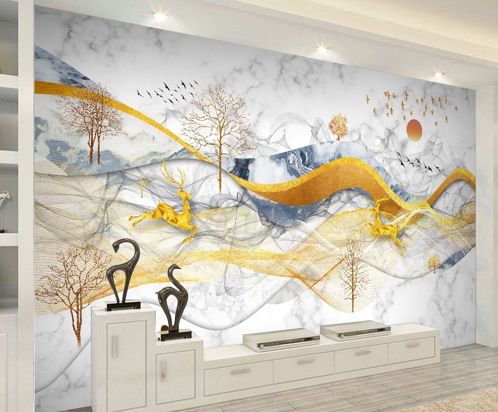 3D Landscape Painting 800 Wall Murals Wallpaper AJ Wallpaper 2