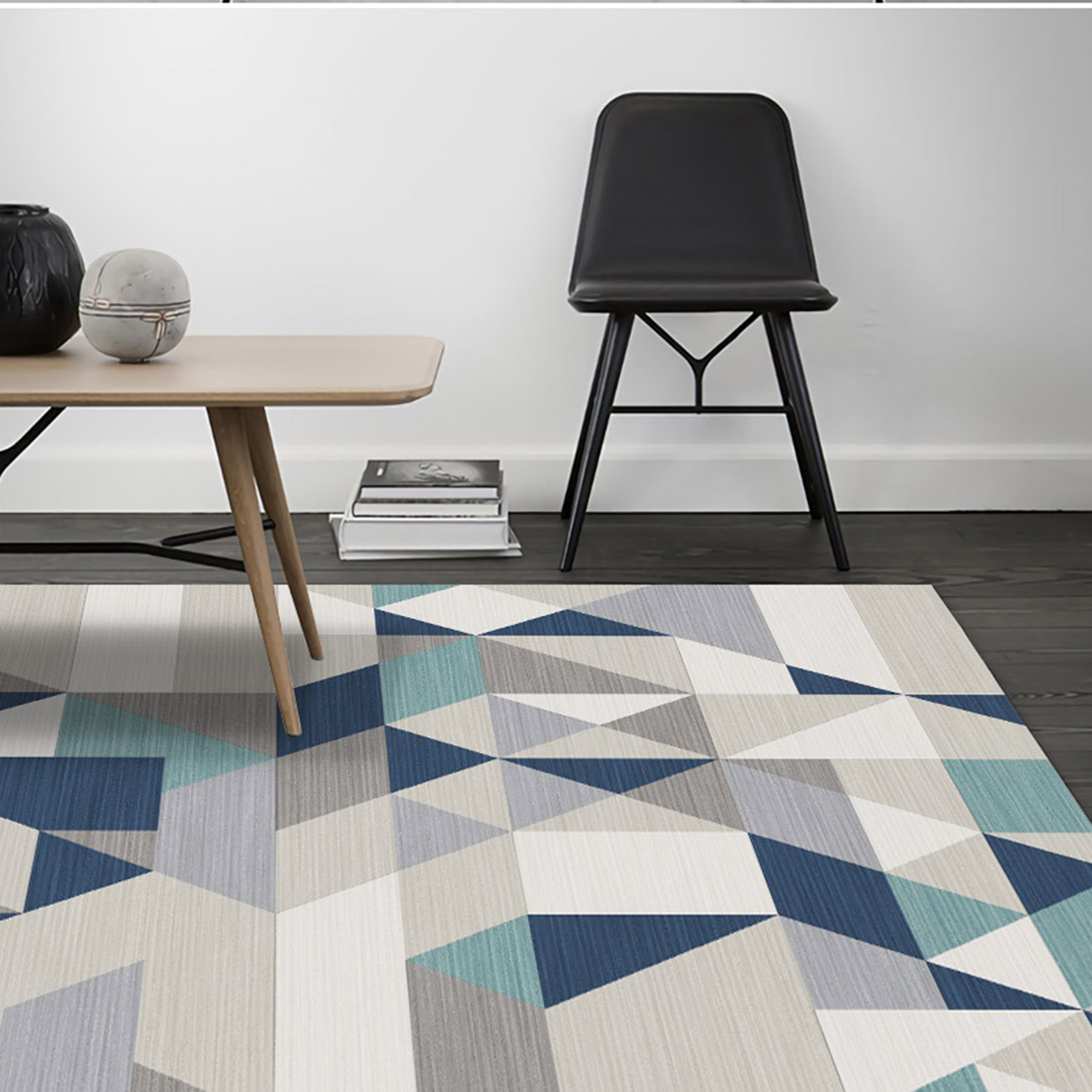 3D Modern Geometric Pattern WG412 Non Slip Rug Mat Mat AJ Creativity Home