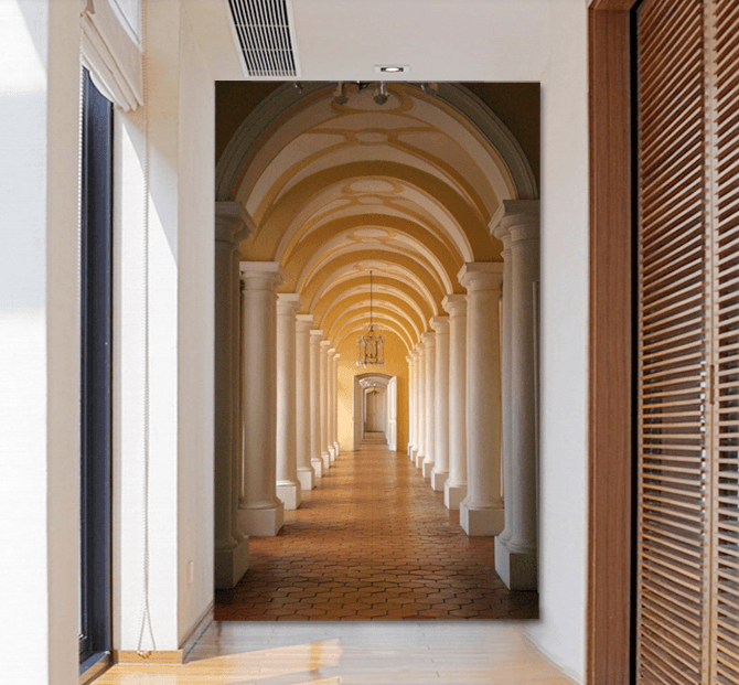 Long Corridor Wallpaper AJ Wallpaper