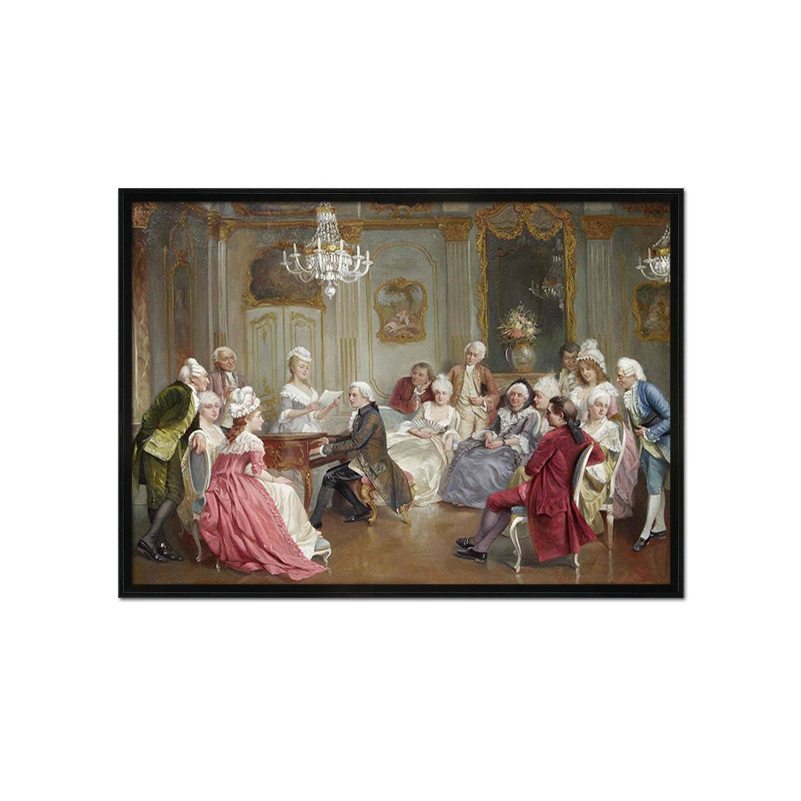 3D Play Piano 145 Fake Framed Print Painting Wallpaper AJ Creativity Home