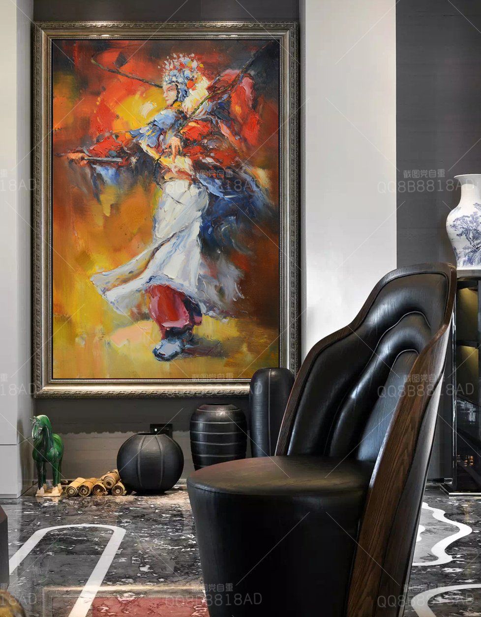 3D Peking Opera Singer 504 Wall Murals Wallpaper AJ Wallpaper 2