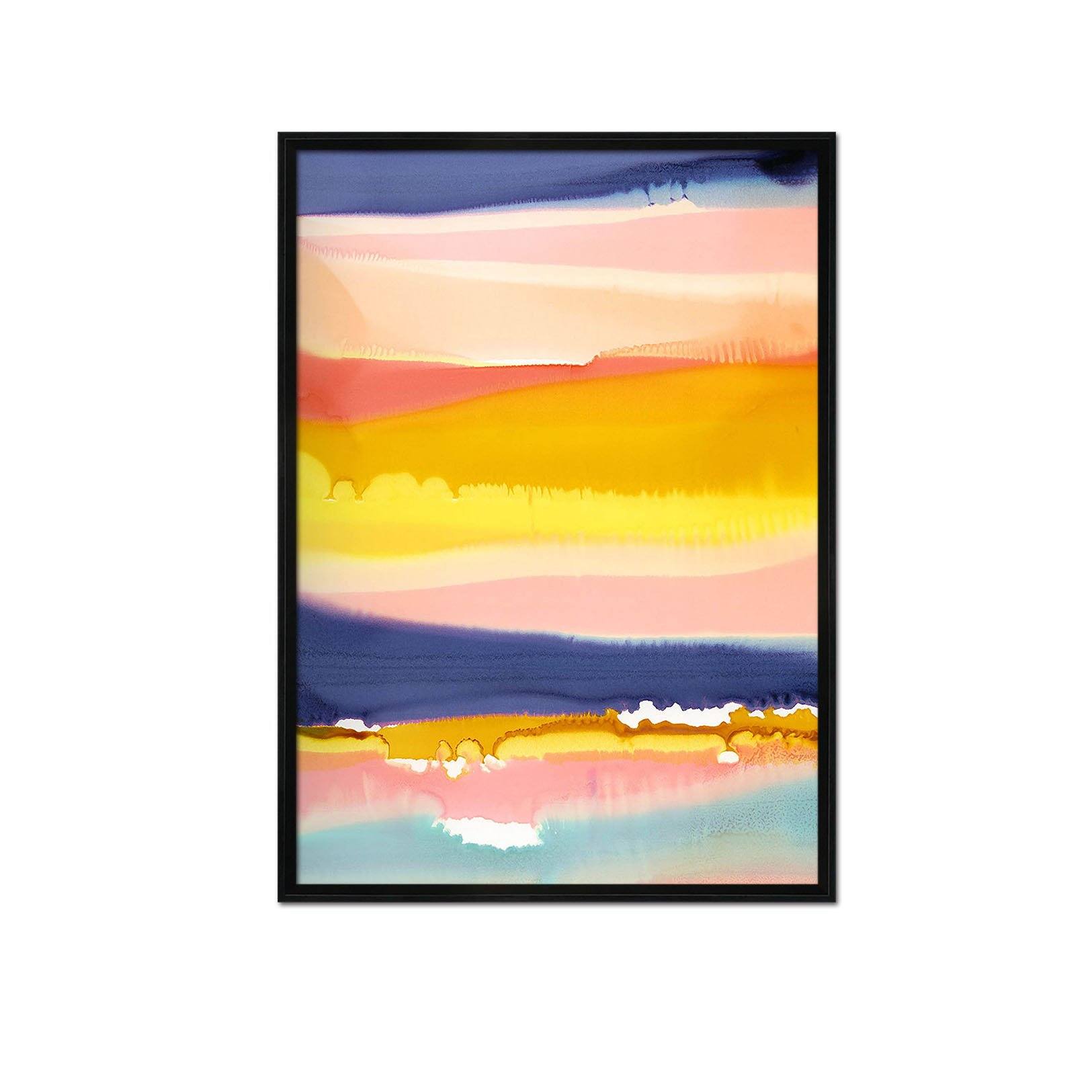 3D Bright Colors 080 Fake Framed Print Painting Wallpaper AJ Creativity Home