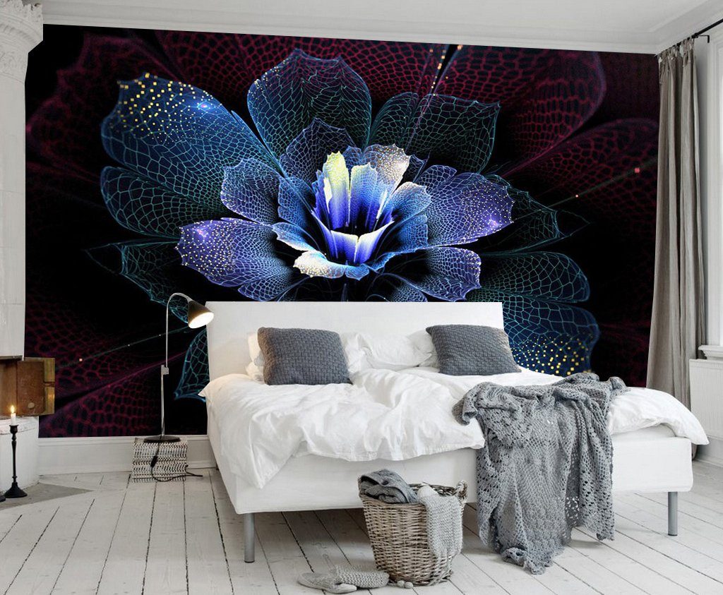 3D Beautiful Flower 209 Wall Murals Wallpaper AJ Wallpaper 2