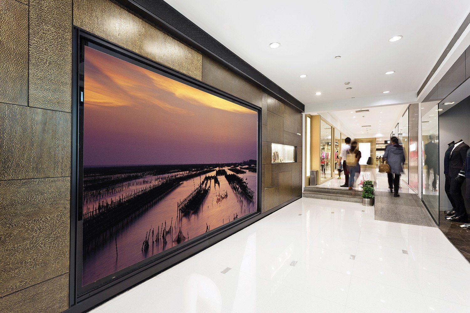 Aquafarm Sunset Wallpaper AJ Wallpaper