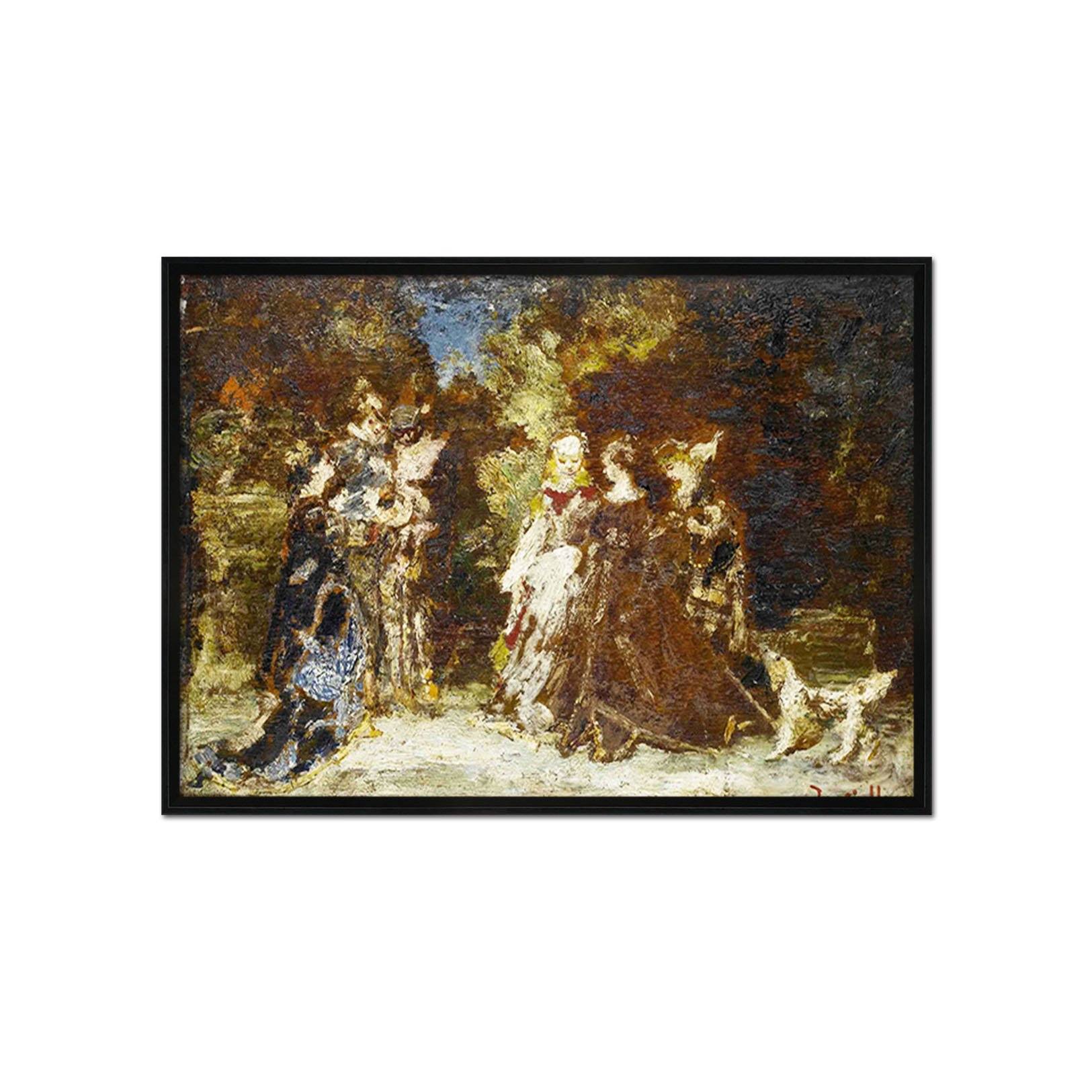 3D Character Abstraction 036 Fake Framed Print Painting Wallpaper AJ Creativity Home