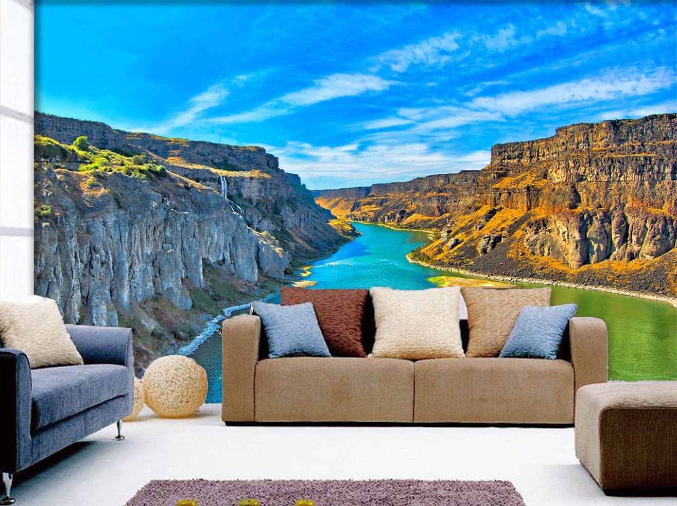 3D Sky River 69 Wallpaper AJ Wallpaper