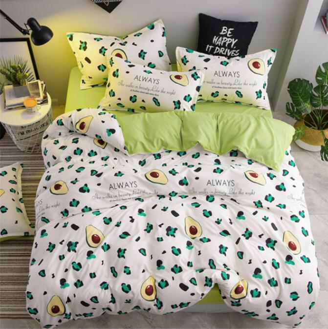 3D Green Leopard Avocado 2182 Bed Pillowcases Quilt