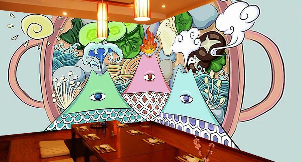 3D Fish Spit Bubble 582 Wall Murals Wallpaper AJ Wallpaper 2