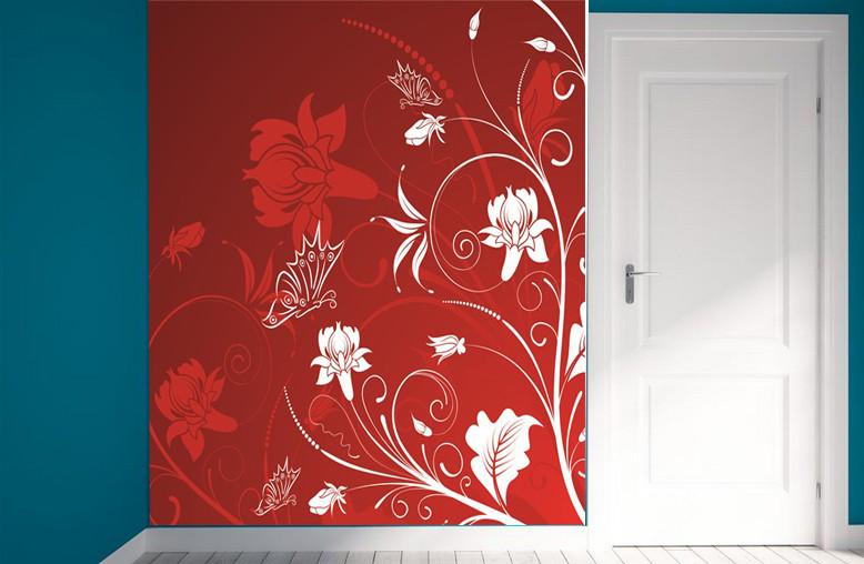 Dancing Flower Vines 1 Wallpaper AJ Wallpaper