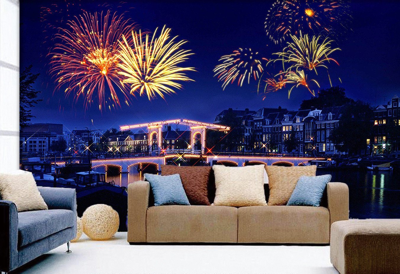 3D Sky Firework 57 Wallpaper AJ Wallpaper