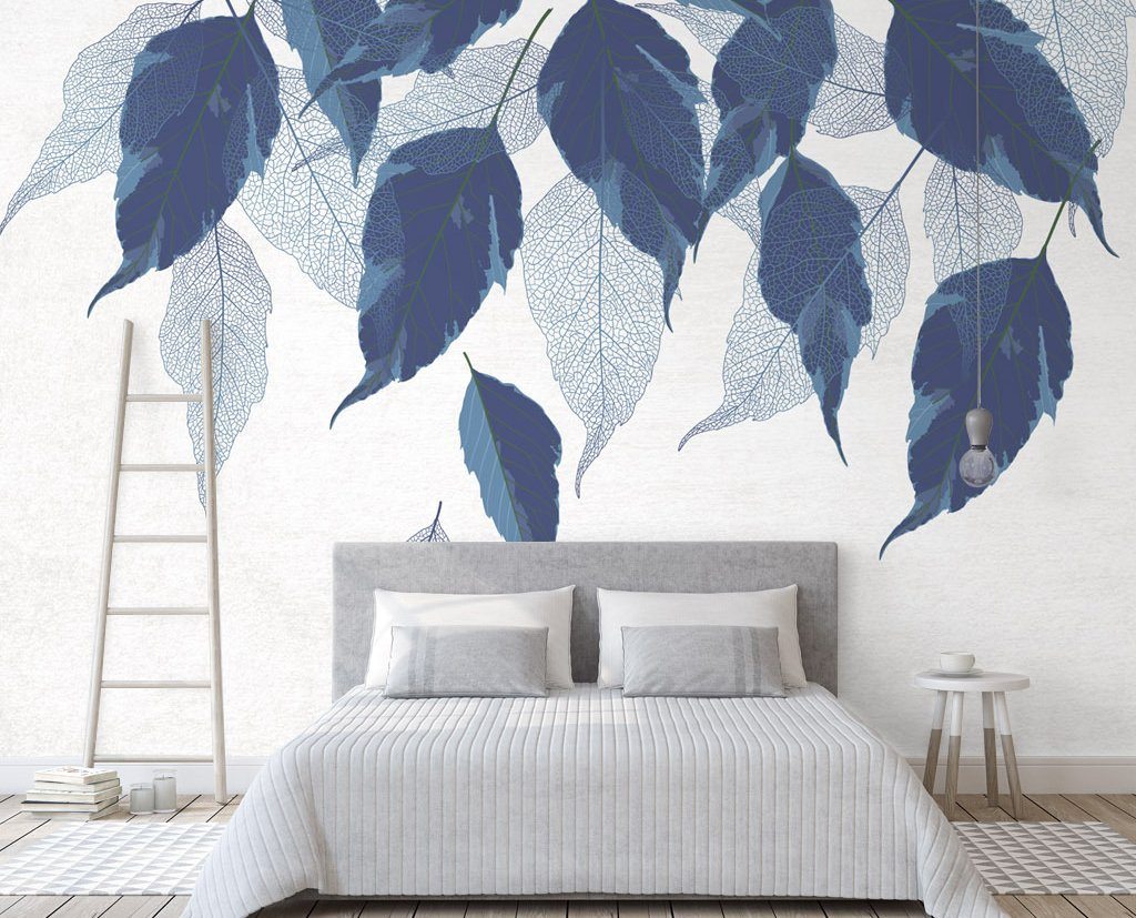 3D Leaves 600 Wall Murals Wallpaper AJ Wallpaper 2