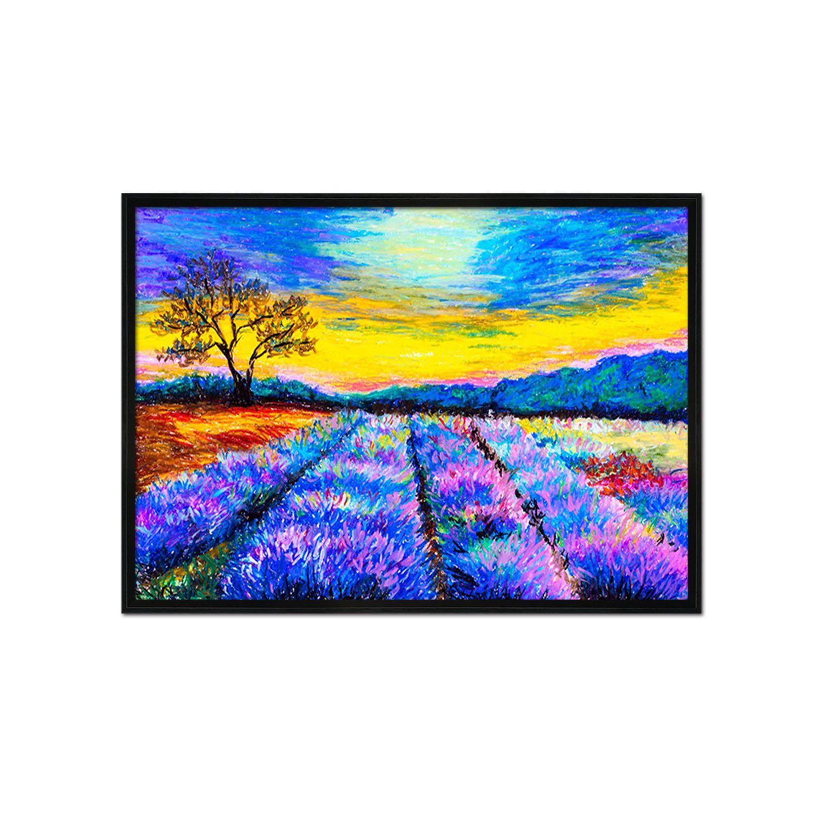 3D Evening Flowers 187 Fake Framed Print Painting Wallpaper AJ Creativity Home