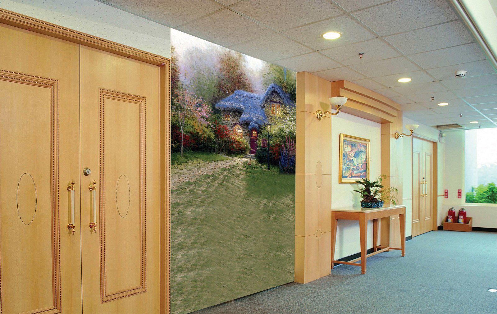 Lovely Cottage Wallpaper AJ Wallpaper