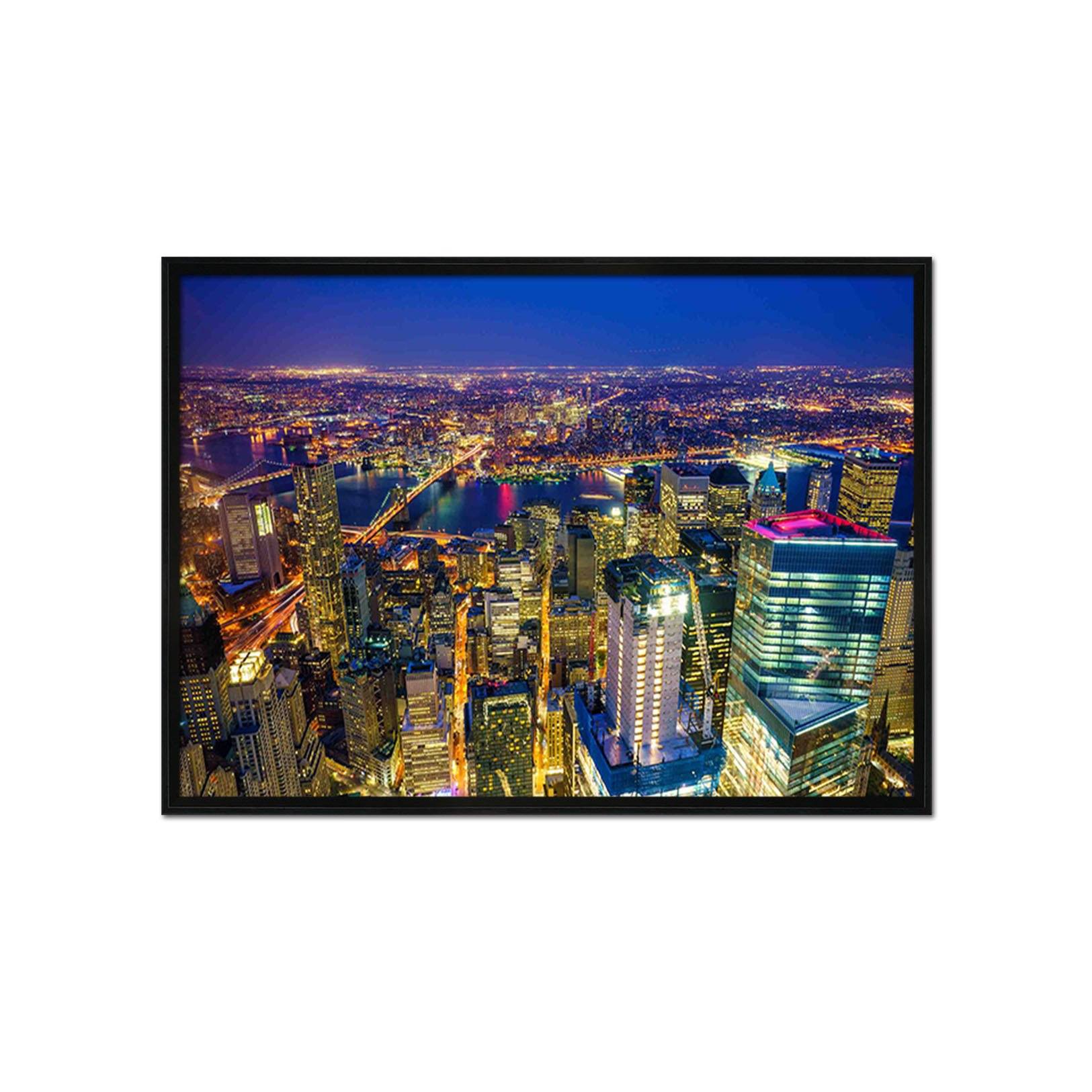 3D Big City 153 Fake Framed Print Painting Wallpaper AJ Creativity Home
