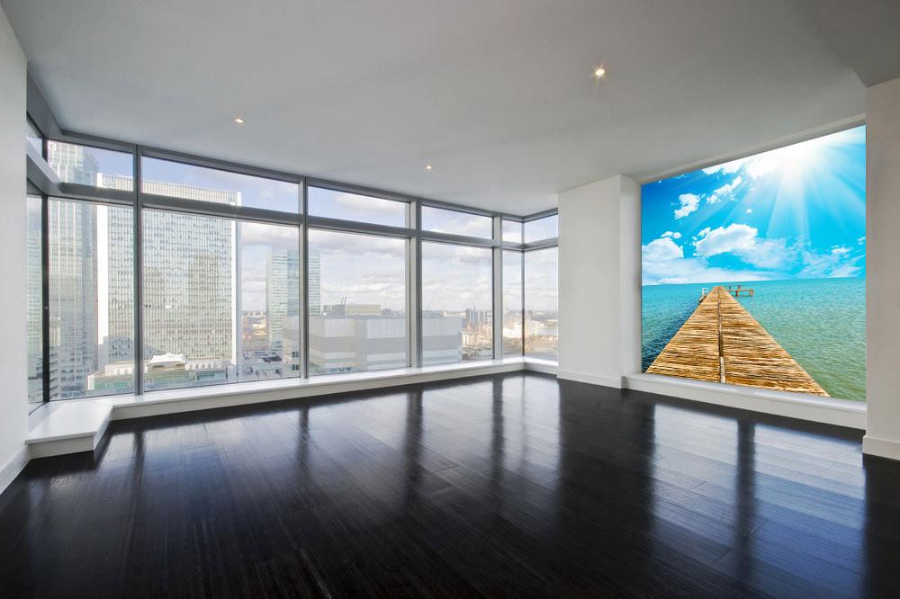 Wide Sea Bridge Wallpaper AJ Wallpaper