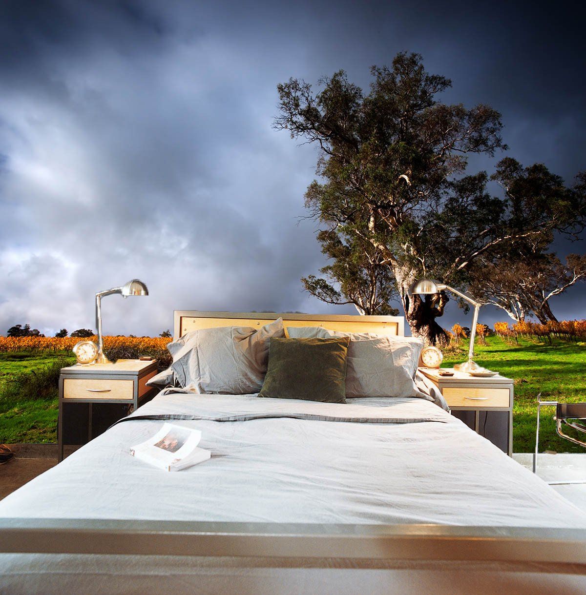 Greenish Yellow Handover Wallpaper AJ Wallpaper