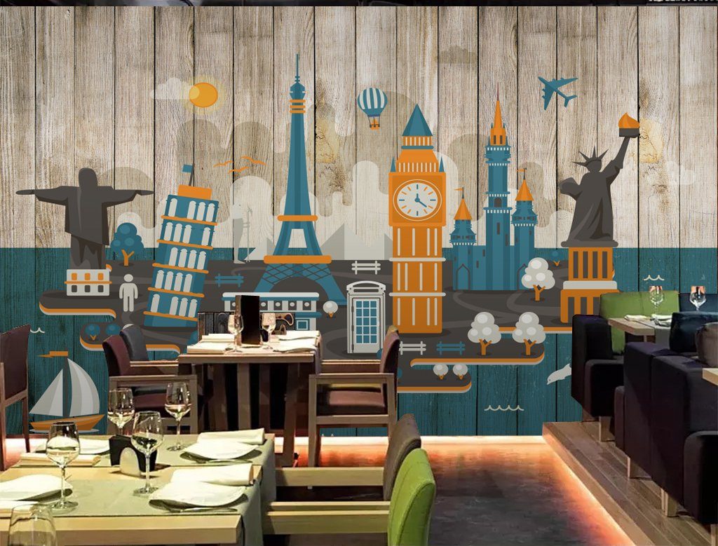 3D Colored Castle 686 Wall Murals Wallpaper AJ Wallpaper 2