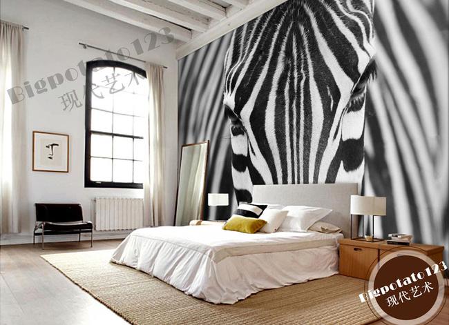 3D Zebra 384 Wall Murals Wallpaper AJ Wallpaper 2