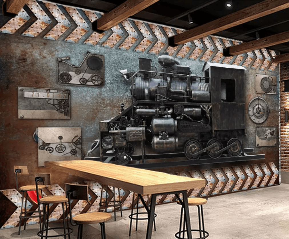 3D Locomotive Time 301 Wallpaper AJ Wallpaper 2