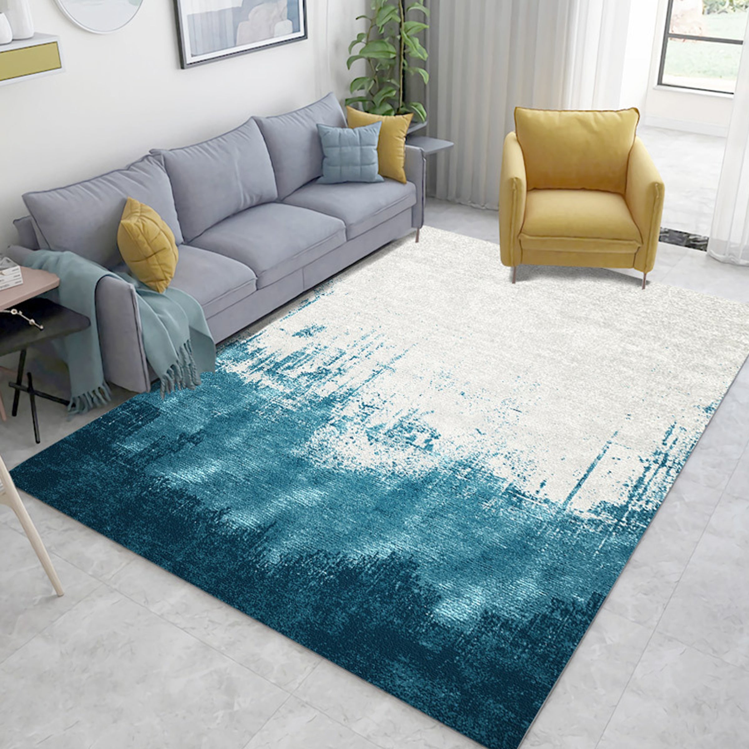 3D Dark Green WG044 Non Slip Rug Mat Mat AJ Creativity Home