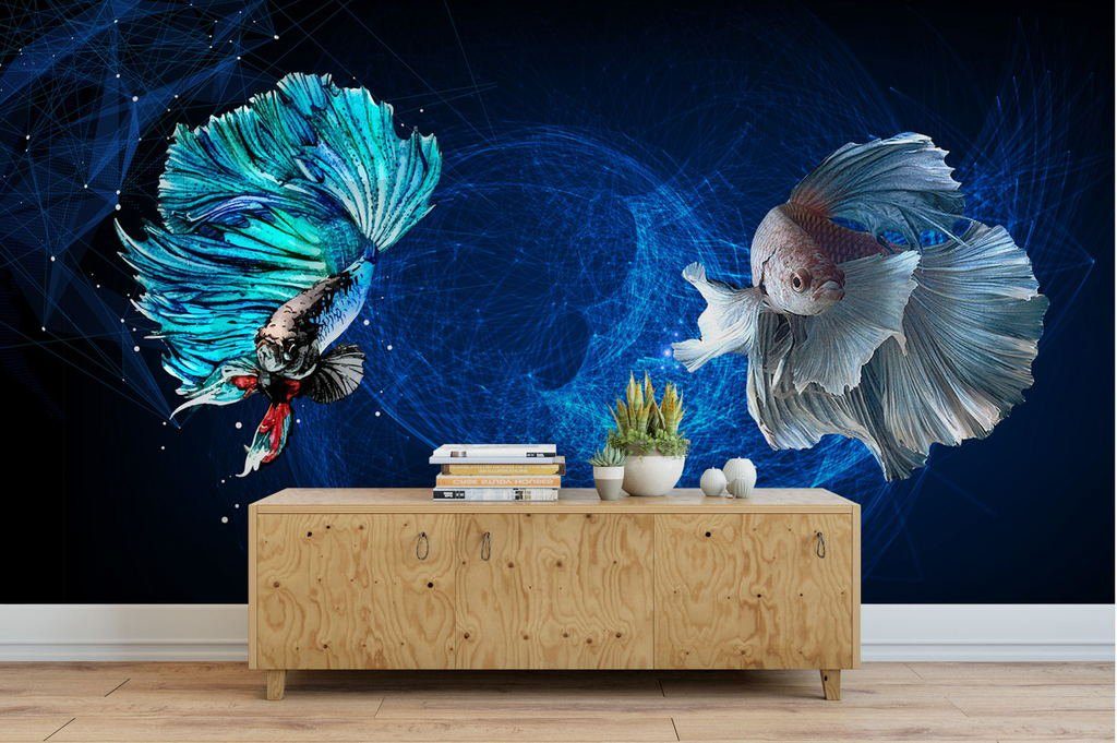 3D Goldfish 208 Wall Murals Wallpaper AJ Wallpaper 2