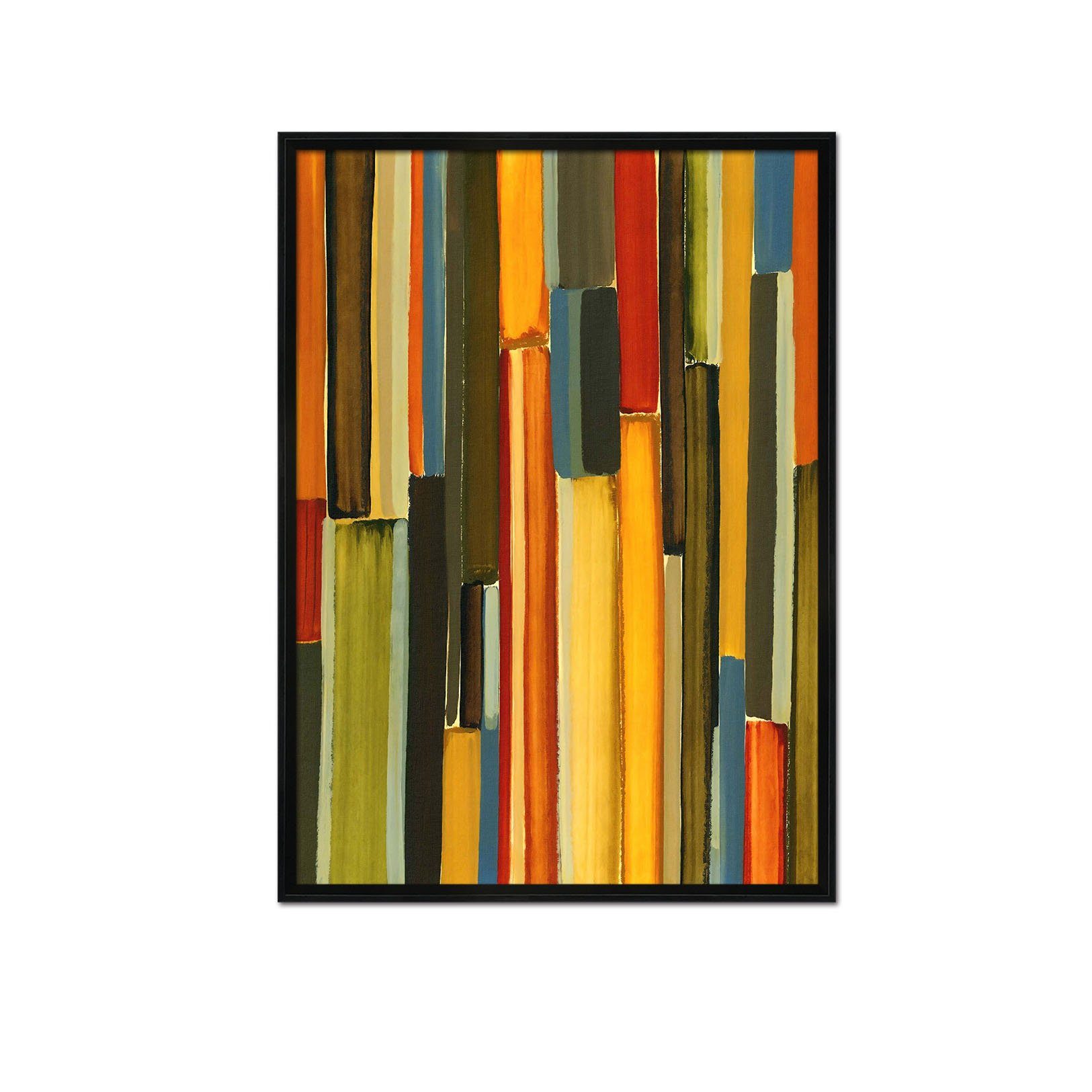 3D Colorful Painting 117 Fake Framed Print Painting Wallpaper AJ Creativity Home