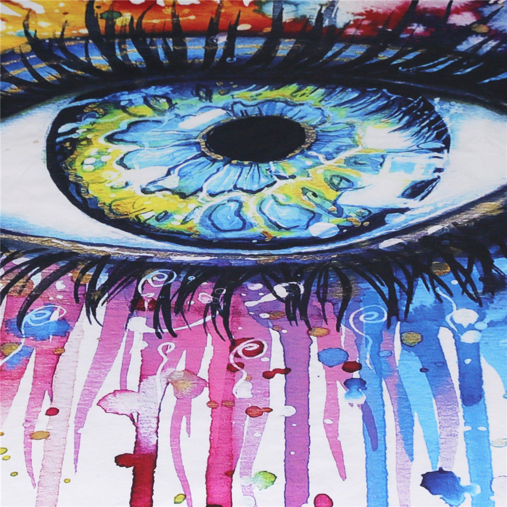 3D Black Tears 215 Bed Pillowcases Quilt Wallpaper AJ Wallpaper