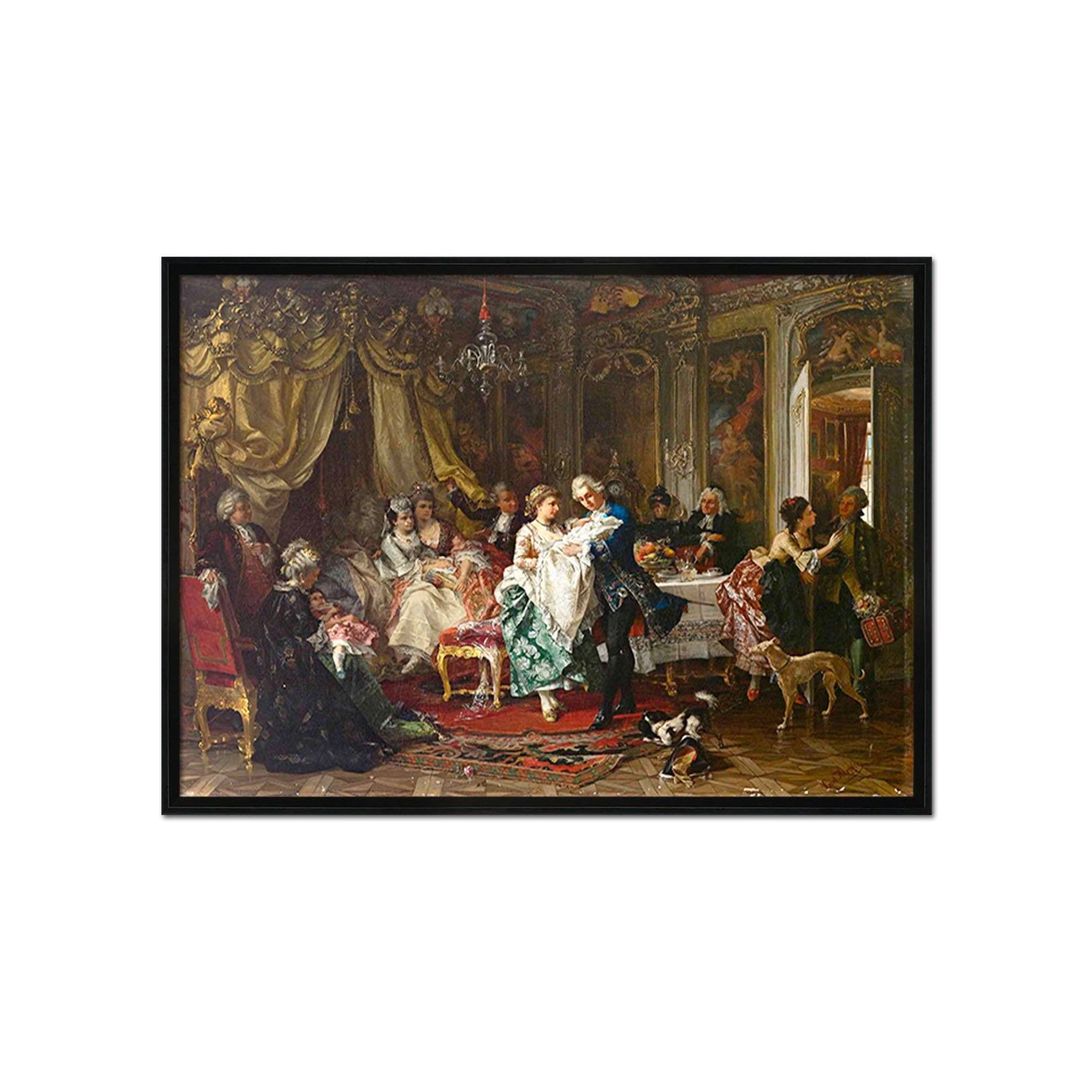 3D Cute child 045 Fake Framed Print Painting Wallpaper AJ Creativity Home