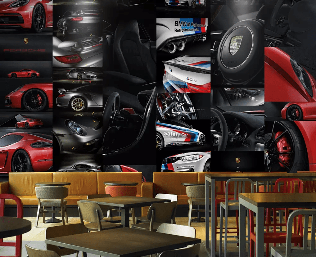 3D Omnidirectional Racing Car 305 Wallpaper AJ Wallpaper 2