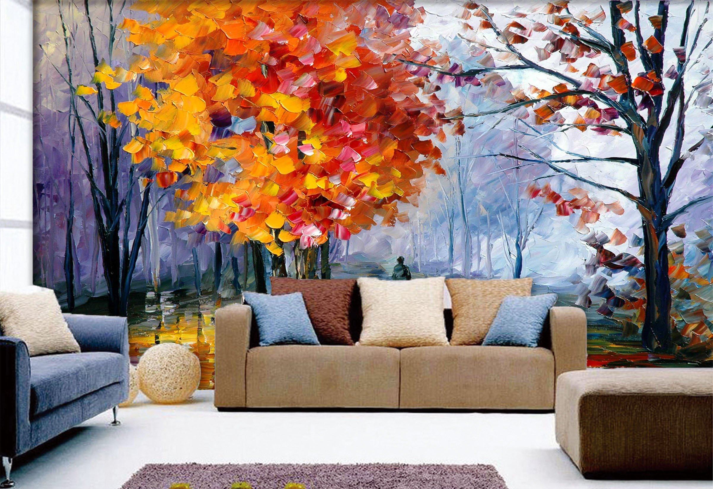 3D Maple Walking 778 Wallpaper AJ Wallpaper