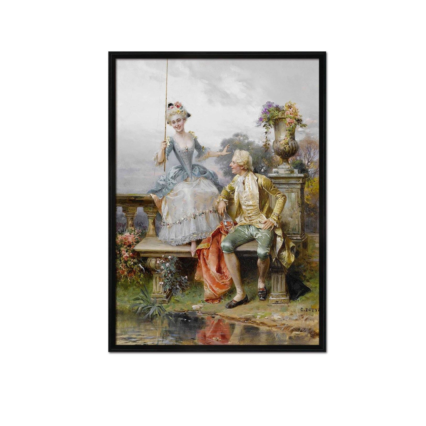 3D Talk About 148 Fake Framed Print Painting Wallpaper AJ Creativity Home