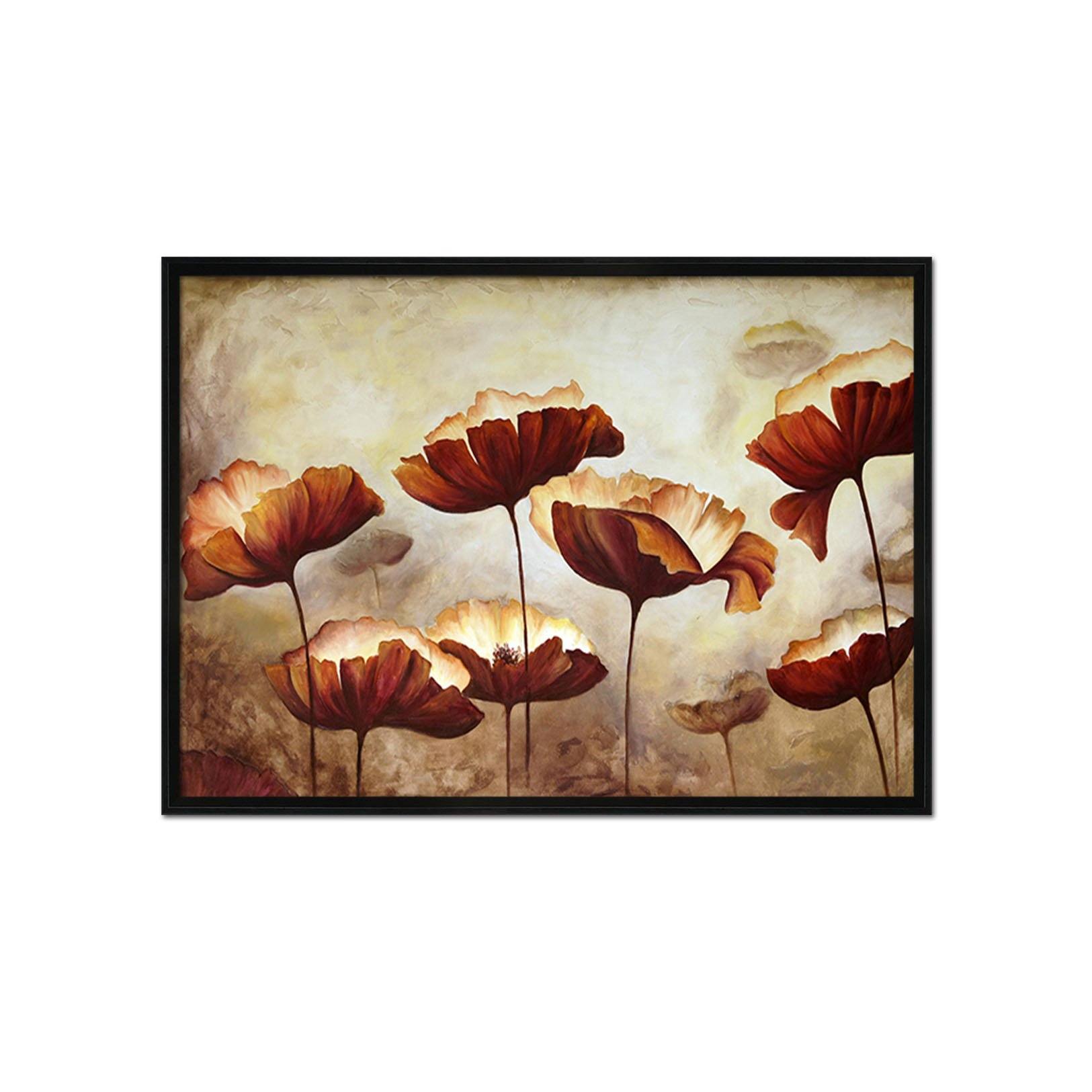 3D Blooming Flowers 190 Fake Framed Print Painting Wallpaper AJ Creativity Home