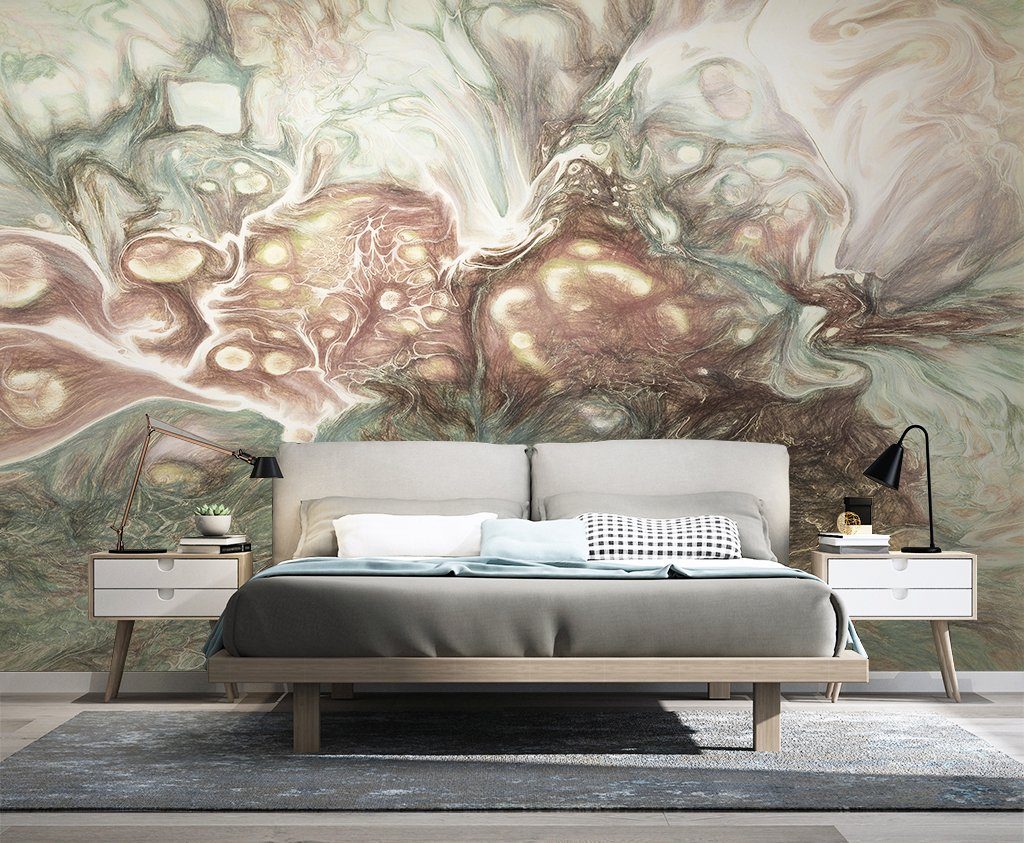 3D Ink Color 106 Wall Murals Wallpaper AJ Wallpaper 2