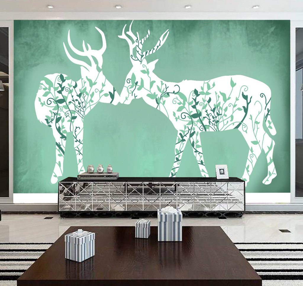 3D Elk 228 Wall Murals Wallpaper AJ Wallpaper 2