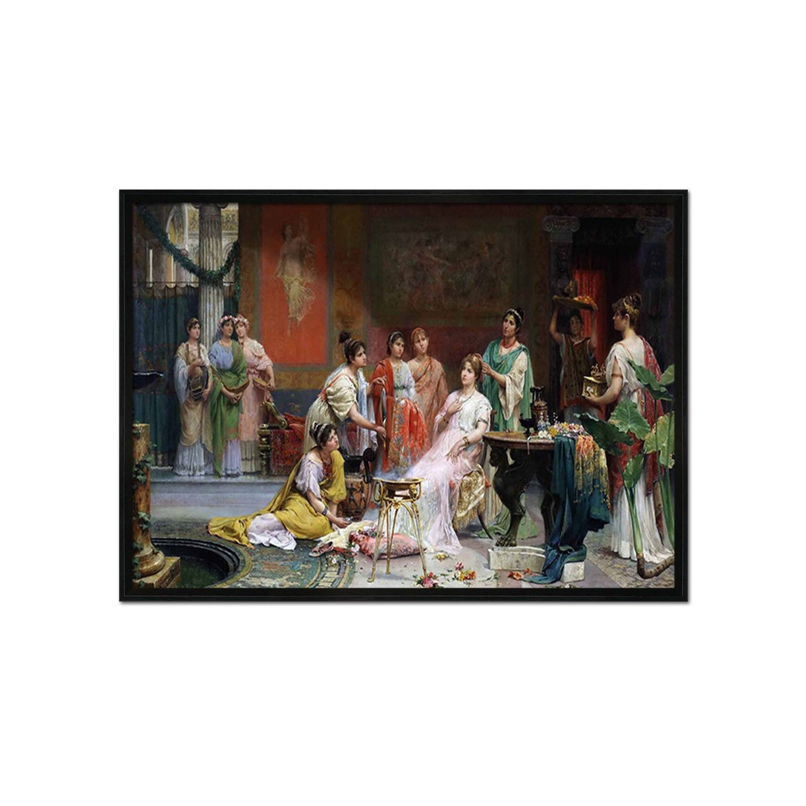 3D Dress Up 142 Fake Framed Print Painting Wallpaper AJ Creativity Home