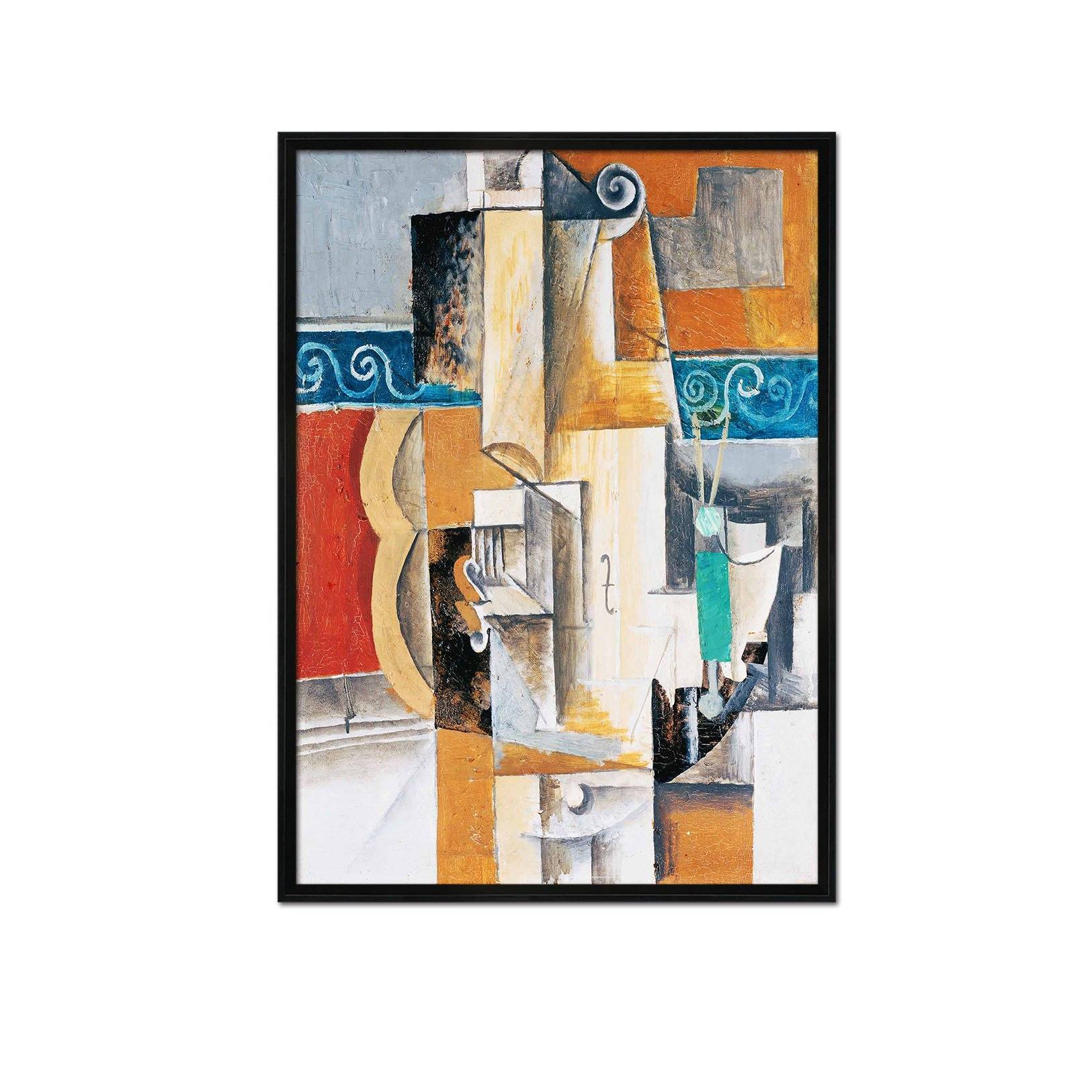 3D Mosaic Painting 130 Fake Framed Print Painting Wallpaper AJ Creativity Home