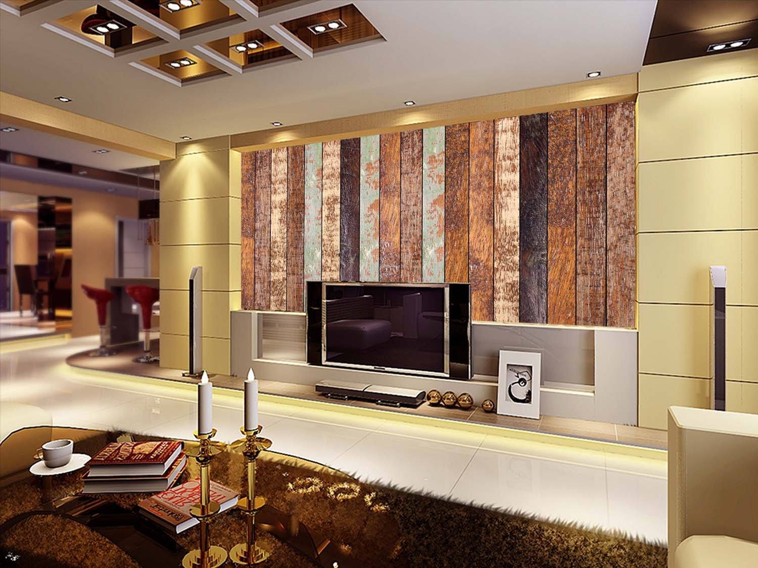 Mottled Boards 2 Wallpaper AJ Wallpaper