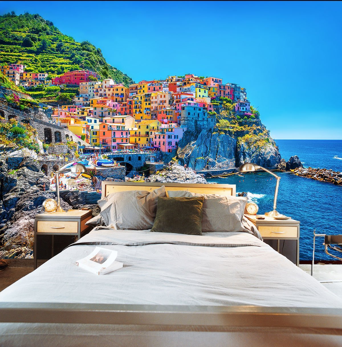 3D Seaside Room 095 Wallpaper AJ Wallpaper